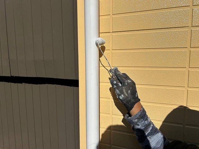 南都留郡富士河口湖町　屋根外壁塗装工事　付帯部塗装